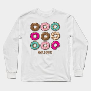 mmm, donuts Long Sleeve T-Shirt